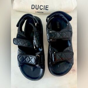 Ducie London Leather Sandals